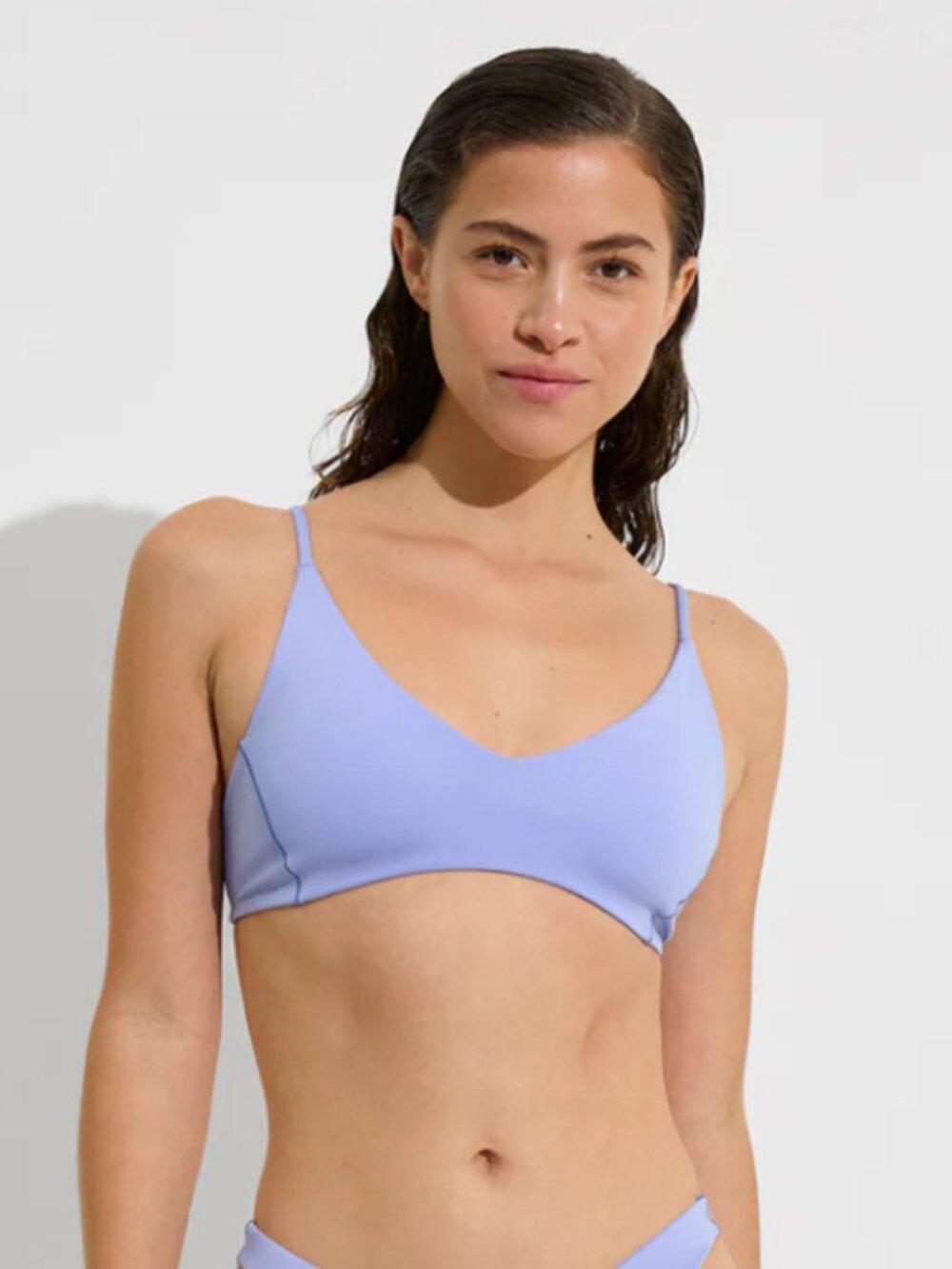 NWT Left On Friday Sunday Top, Size Small, Riptide (Periwinkle)